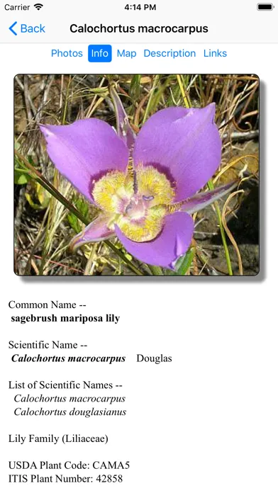 Idaho Wildflower Search應用截圖