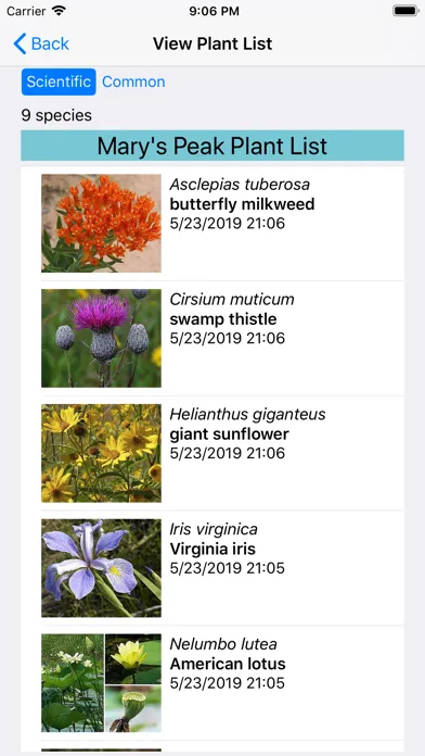 Zrzuty ekranu Iowa Wildflowers