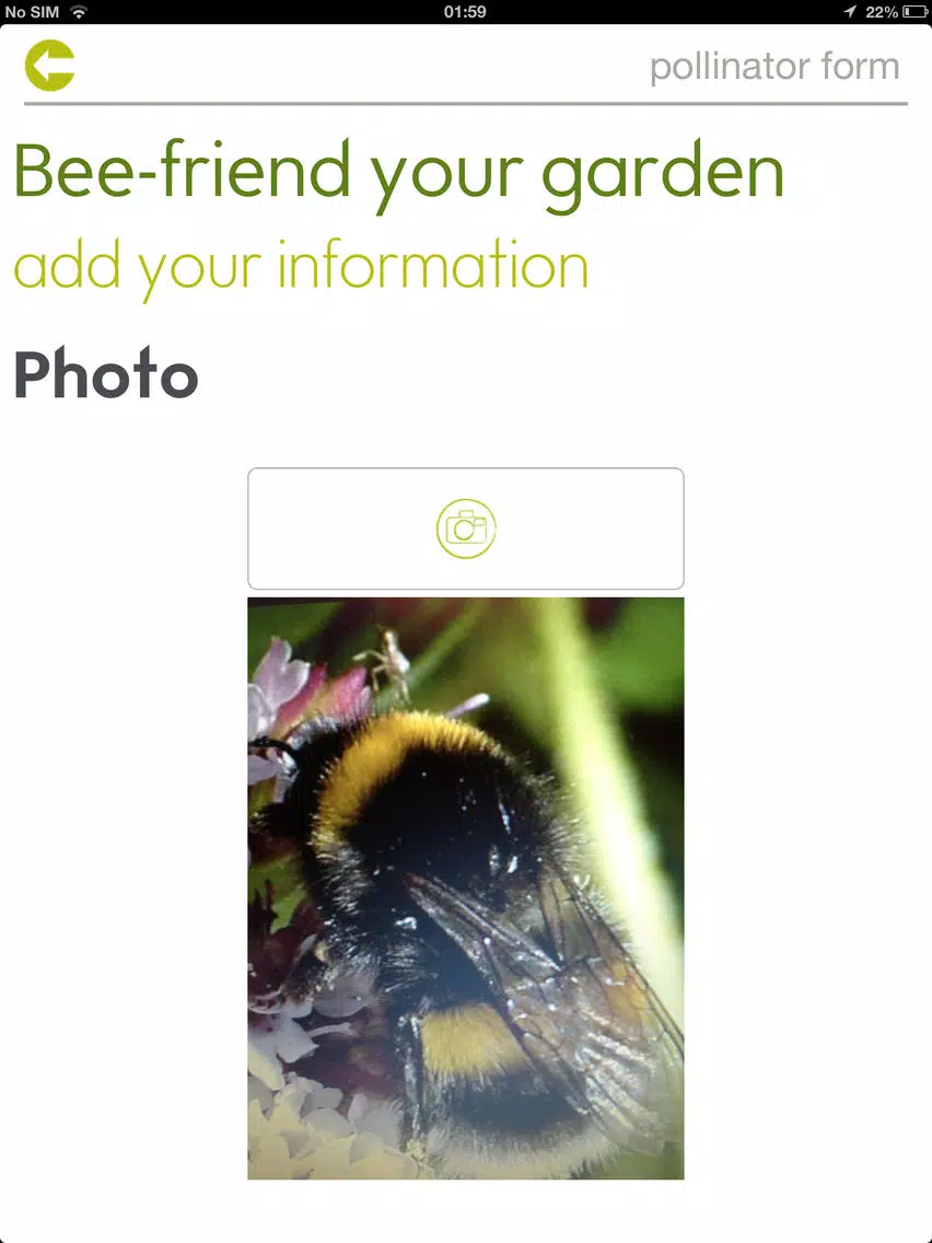 Bee-friend your garden iPad  स्क्रीनशॉट