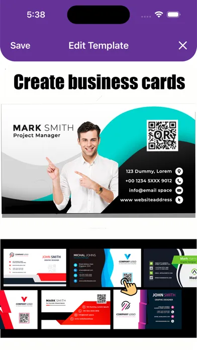 Business Cards Maker应用截图