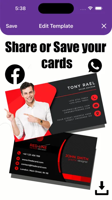 Business Cards Maker应用截图
