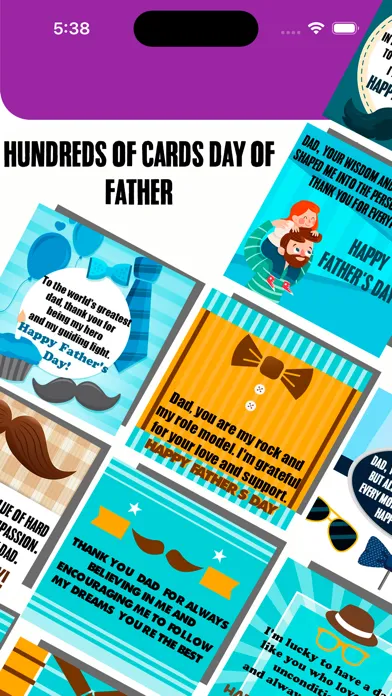 Father day card Screenshots