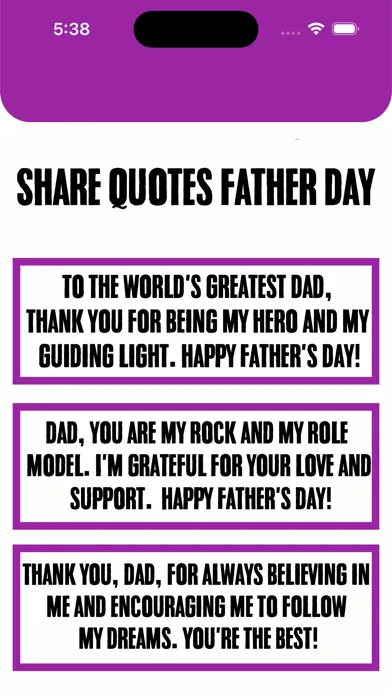 Father day card Screenshots