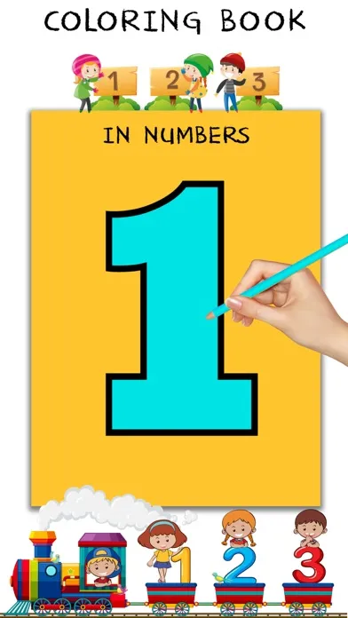 Скриншоты 123 Number Coloring & Counting