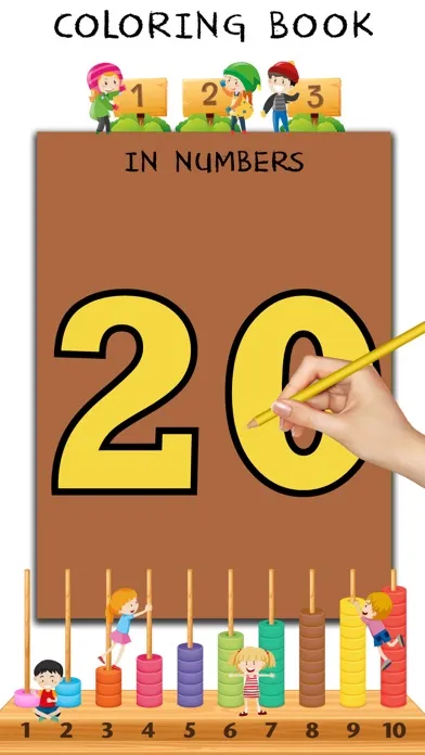 Скриншоты 123 Number Coloring & Counting
