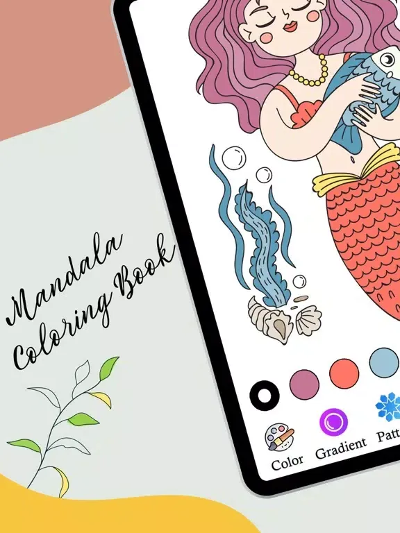 ภาพหน้าจอของ Mandala Coloring Pages Games . iPad 