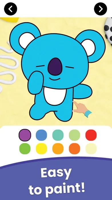 Tangkapan layar Coloring Book Draw Animal Ap