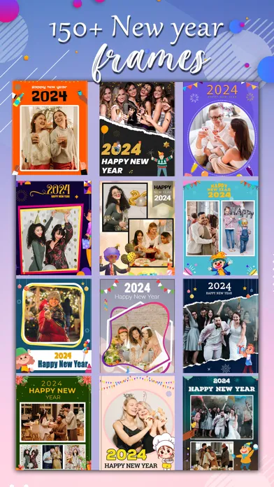 New Year photo Frames Greeting Screenshots
