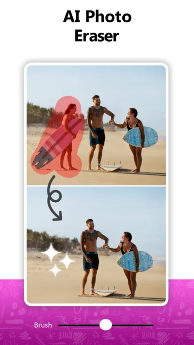 Tangkapan layar Remove Object - AI Erase Photo