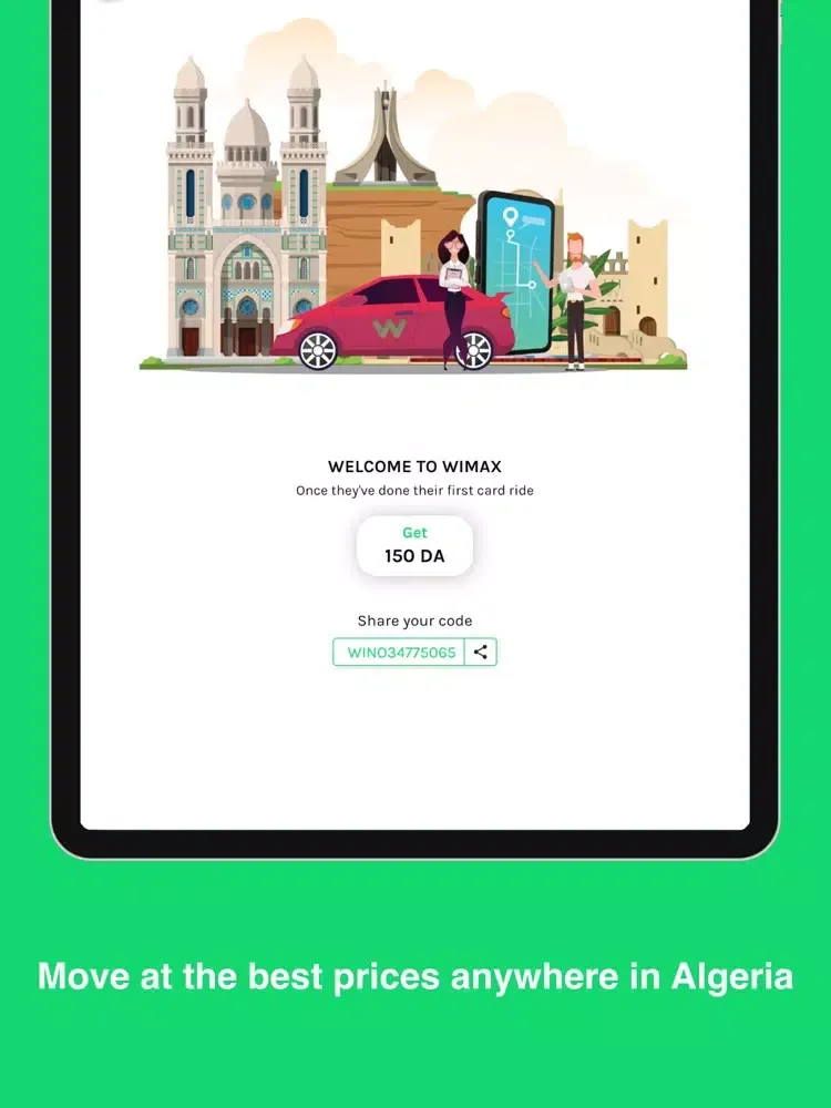 Zrzuty ekranu WiMAX iPad 