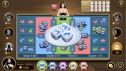 Zrzuty ekranu Win777 - Lengbear Poker Slots