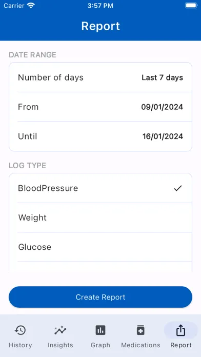 Blood Pressure Elite Tracker Screenshots