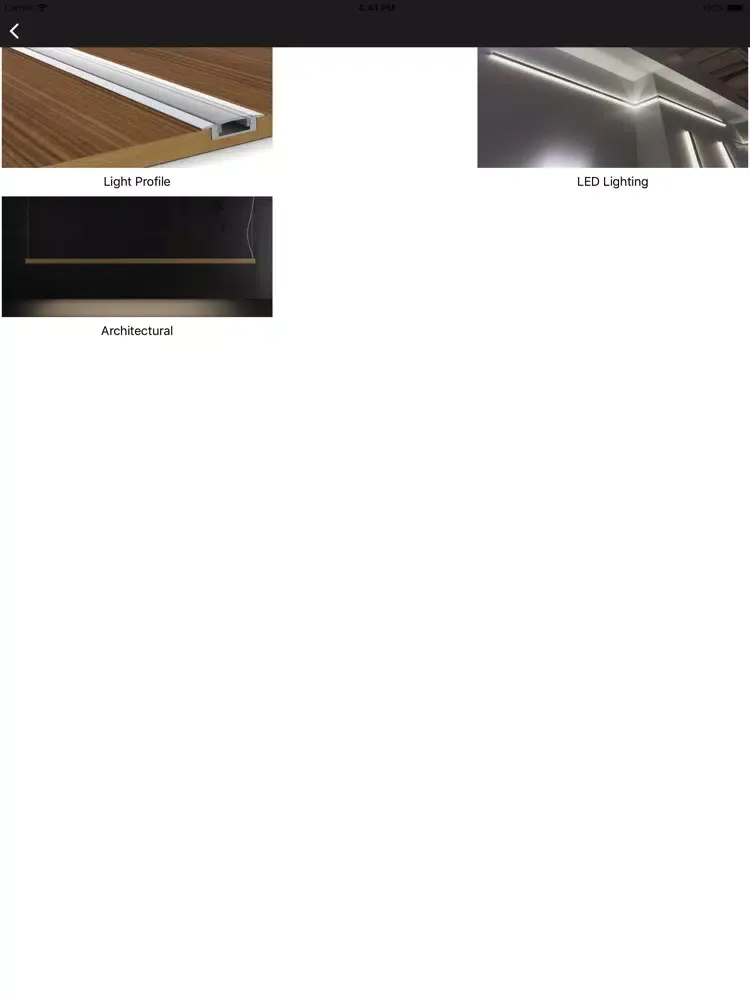 Zrzuty ekranu ALINE LED iPad 