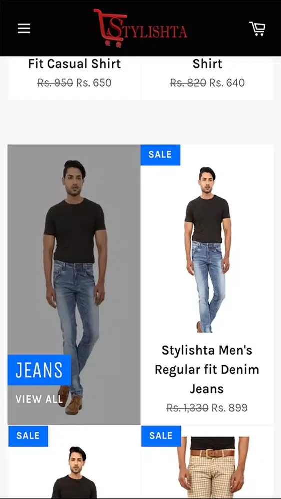 Zrzuty ekranu Stylishta