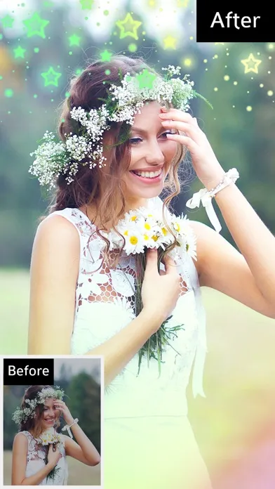 Zrzuty ekranu Bokeh Photo Editor – Colorful Light Camera Effects
