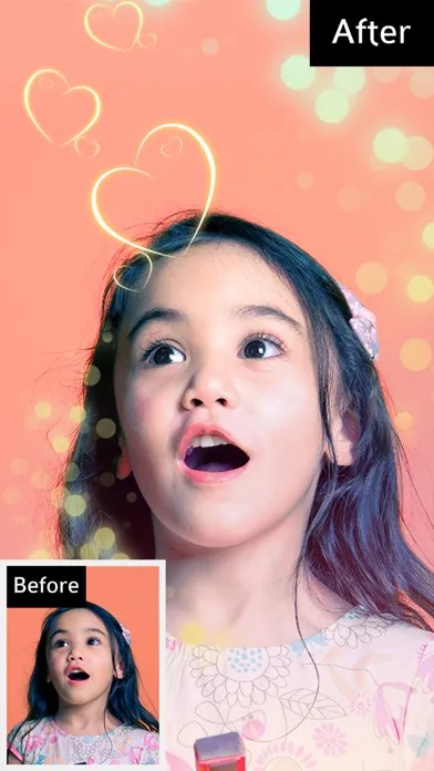Zrzuty ekranu Bokeh Photo Editor – Colorful Light Camera Effects