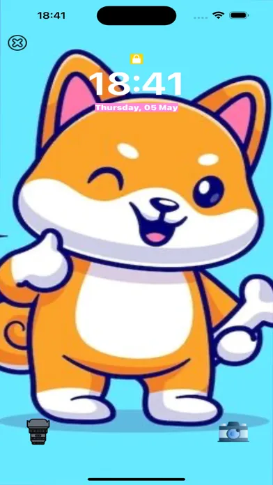 Cute Pomeranian dog wallpaper Screenshots