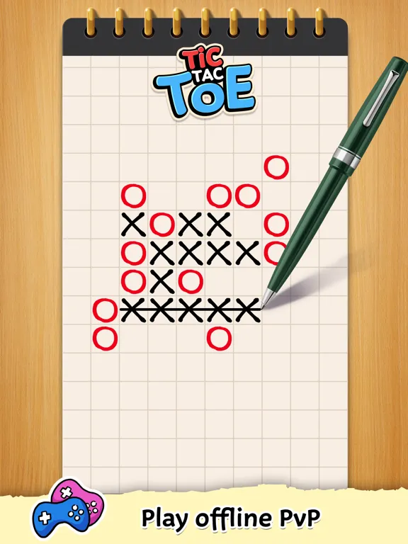 Zrzuty ekranu Tic Tac Toe Classic - XOXO iPad 