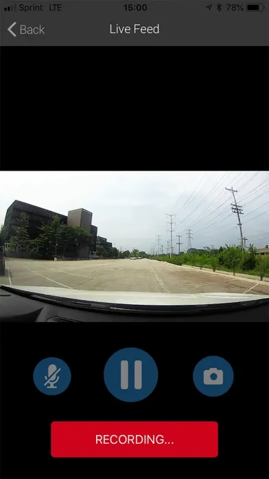 Ảnh chụp màn hình của Rand McNally Wireless DashCam