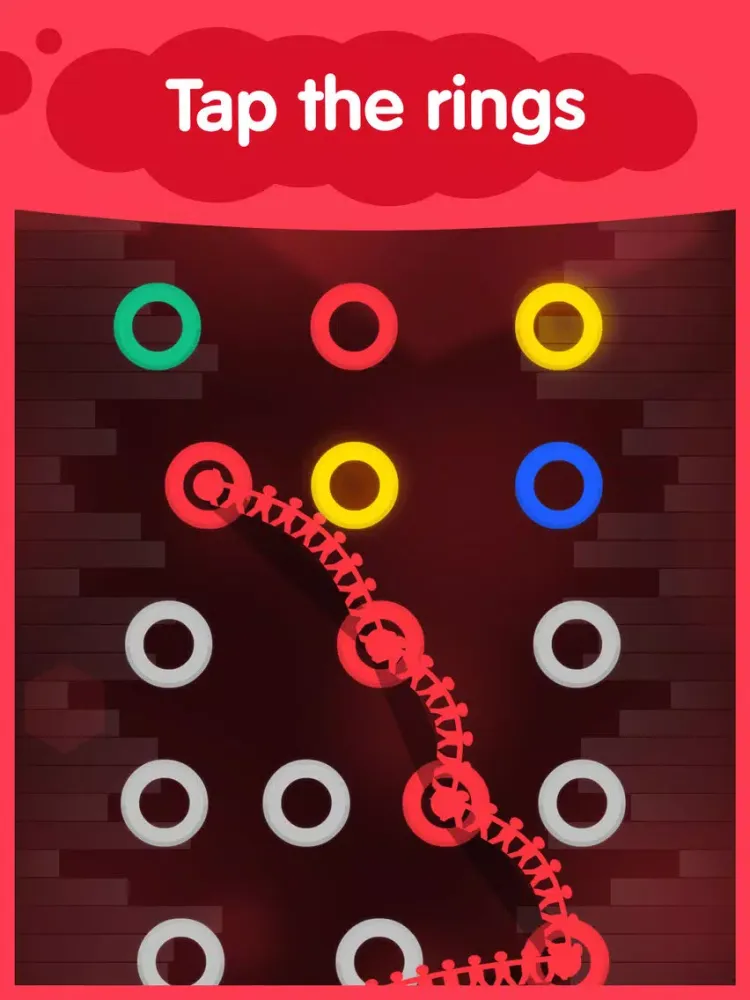 Wire Up: Dancing Rings & Lines iPad  スクリーンショット