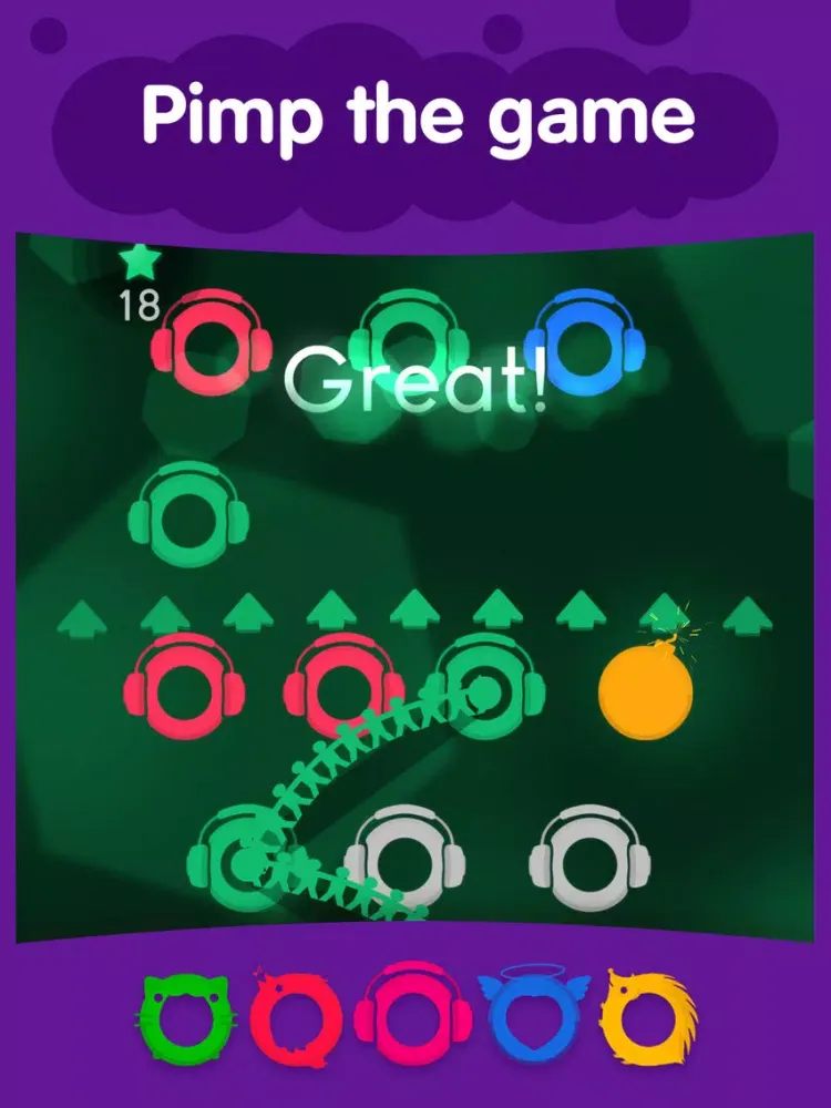 Wire Up: Dancing Rings & Lines iPad  スクリーンショット