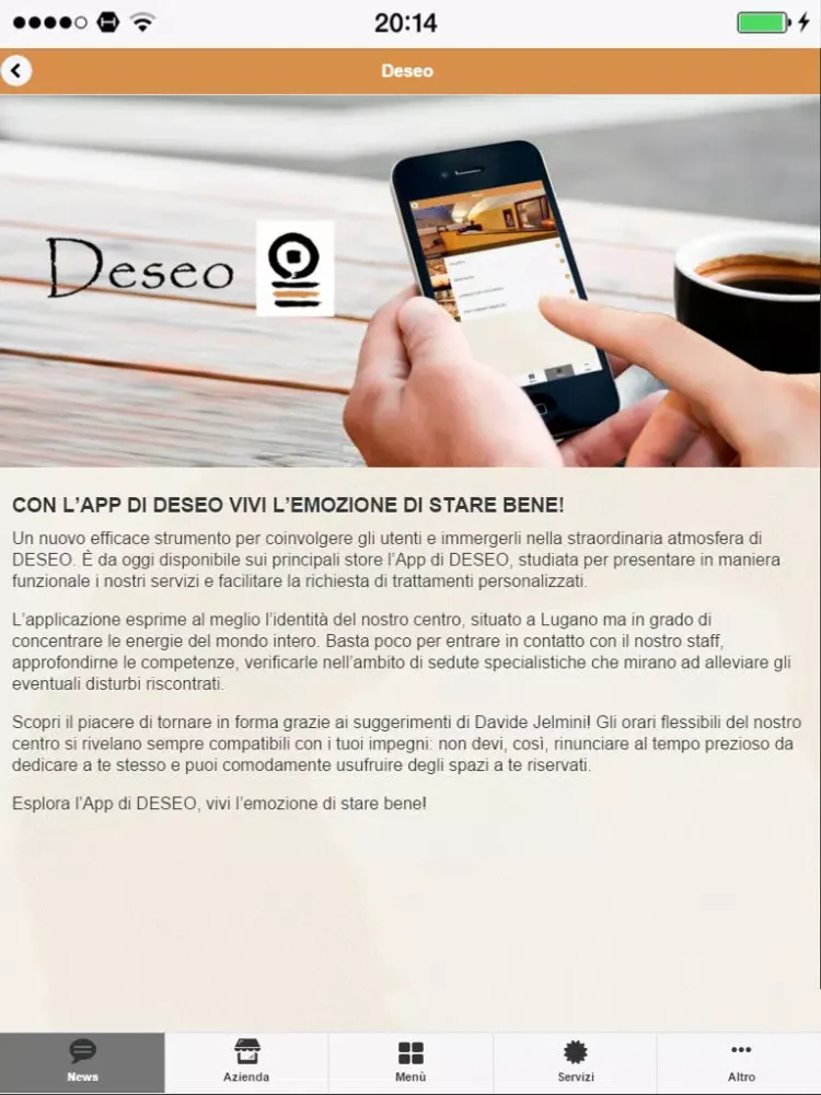 Deseo iPad  Screenshots