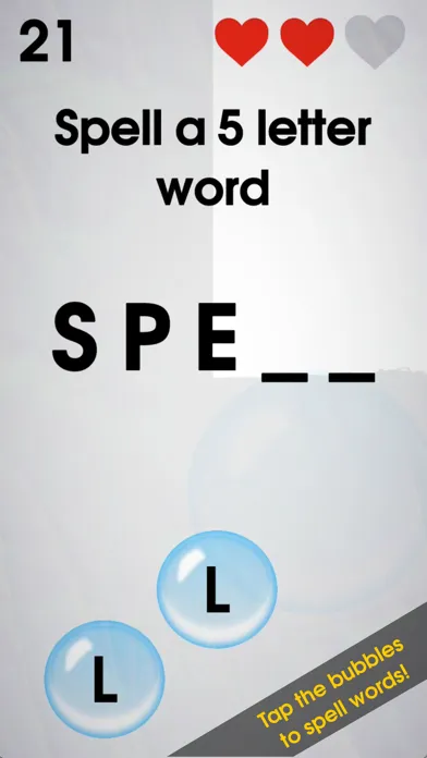 Death By Spell Check - a quick spelling game スクリーンショット