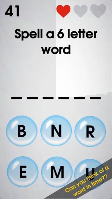 Death By Spell Check - a quick spelling game スクリーンショット