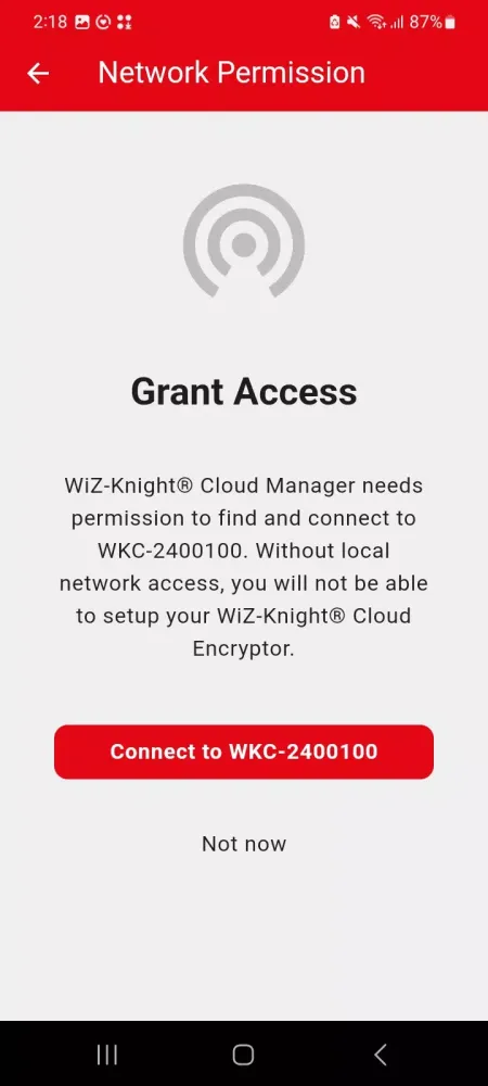Скриншоты WiZ-Knight® Cloud Manager