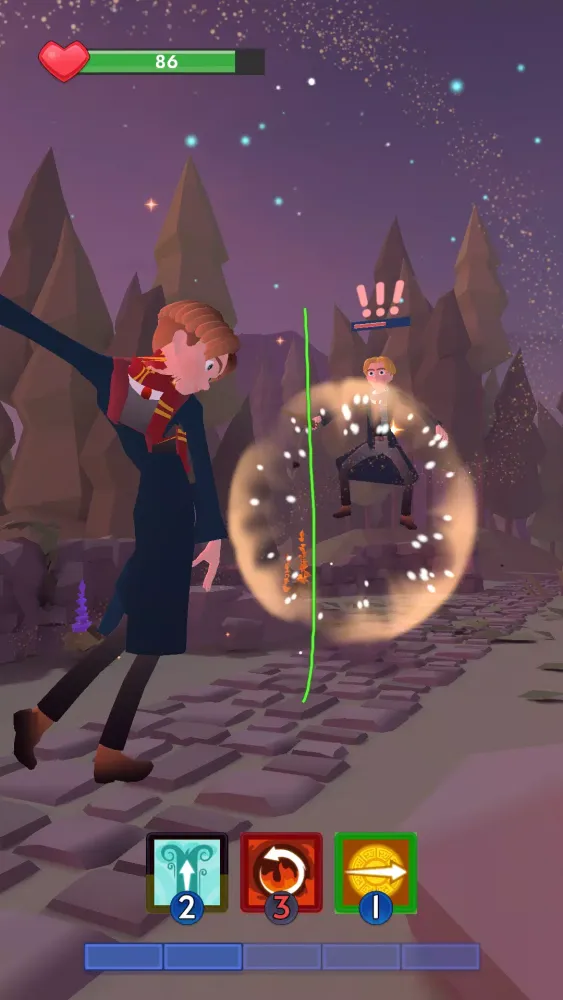 Tangkapan skrin Wizards Battle: Magic Gesture