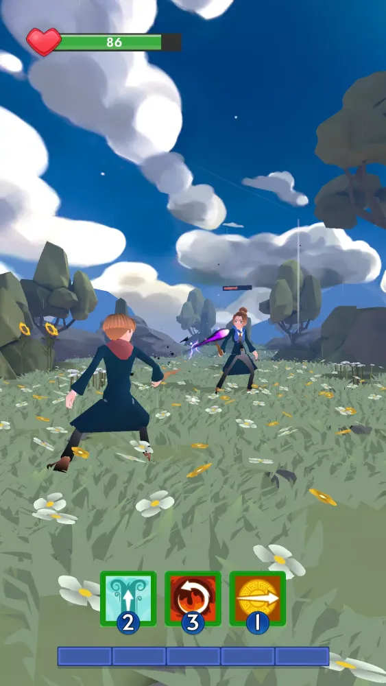 Tangkapan skrin Wizards Battle: Magic Gesture