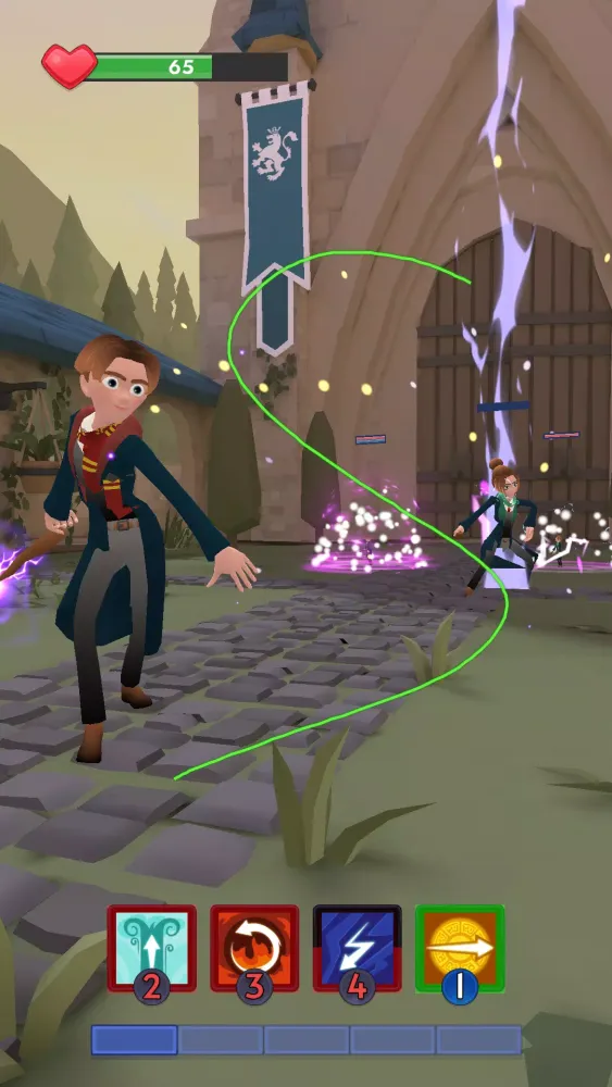 Tangkapan skrin Wizards Battle: Magic Gesture