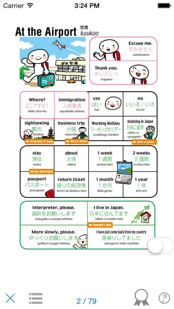 YUBISASHI English-JAPAN　touch&talk スクリーンショット