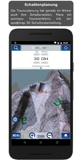 Captures d'écran de ape@map - Hiking Navigation
