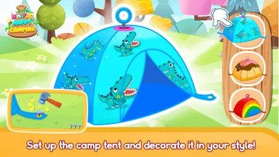 Скриншоты Wolfoo Happy Camping Trip