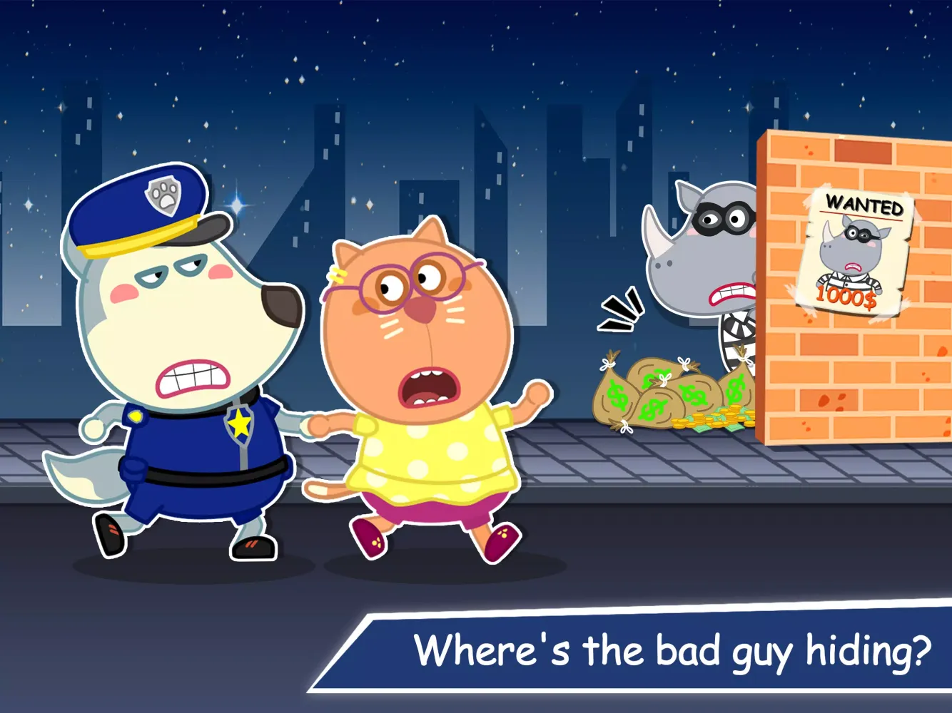 Wolfoo - We are the police应用截图