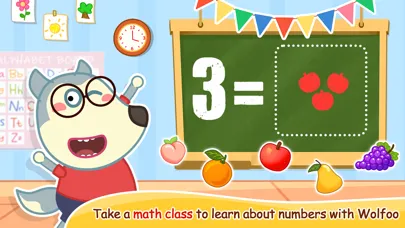Ảnh chụp màn hình của Wolfoo Study: School Timetable