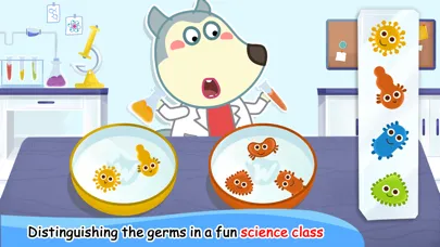 Ảnh chụp màn hình của Wolfoo Study: School Timetable