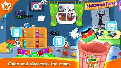 Capturas de pantalla de Wolfoo House Cleanup Life