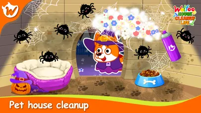Capturas de pantalla de Wolfoo House Cleanup Life
