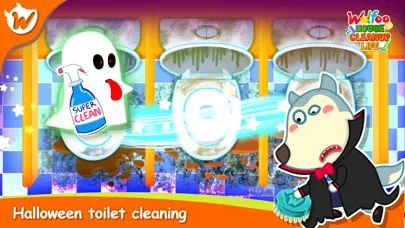 Capturas de pantalla de Wolfoo House Cleanup Life