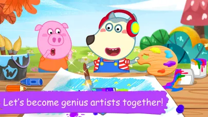 Wolfoo Coloring Book Ekran Görüntüleri