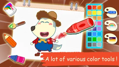 Wolfoo Coloring Book Ekran Görüntüleri