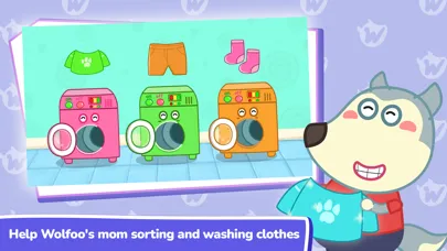 Capturas de pantalla de Wolfoo Learns: Little Baby DIY