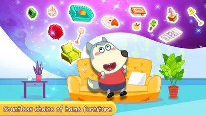 Wolfoo's Dream Home Design应用截图