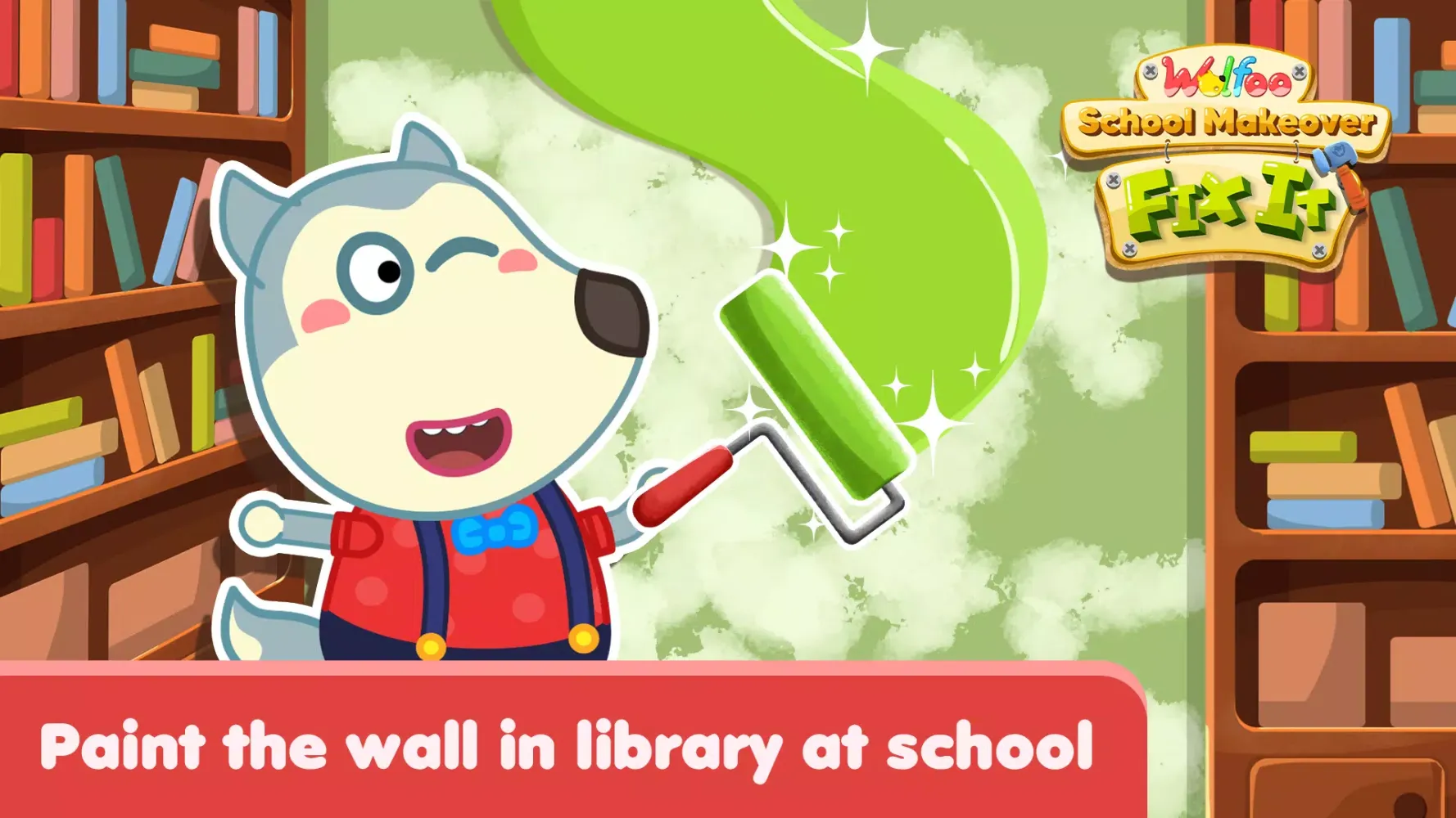 Wolfoo Design: School Makeover 스크린샷