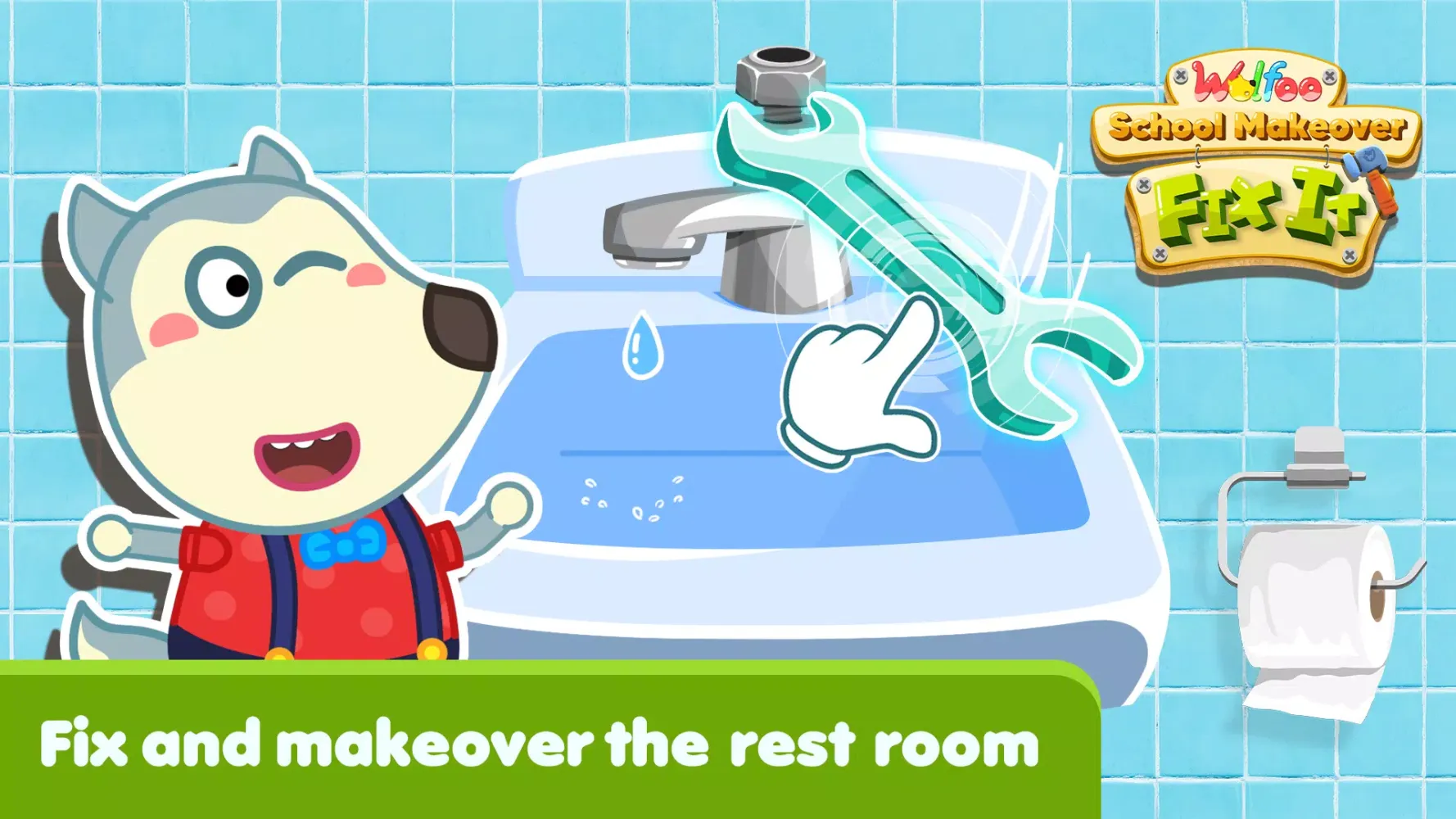 Wolfoo Design: School Makeover 스크린샷