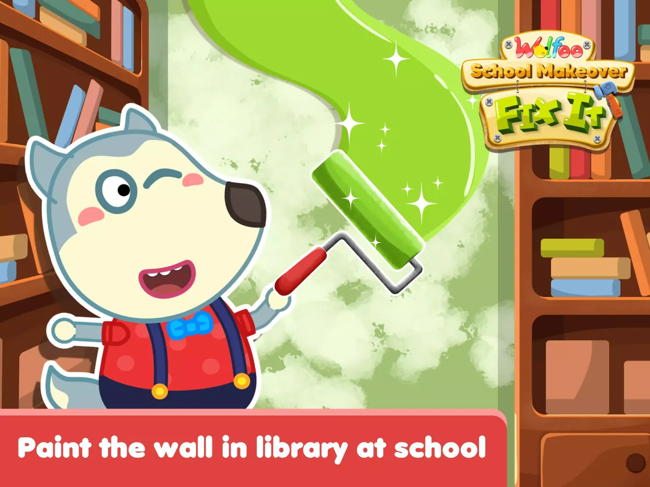 Wolfoo Design: School Makeover 스크린샷