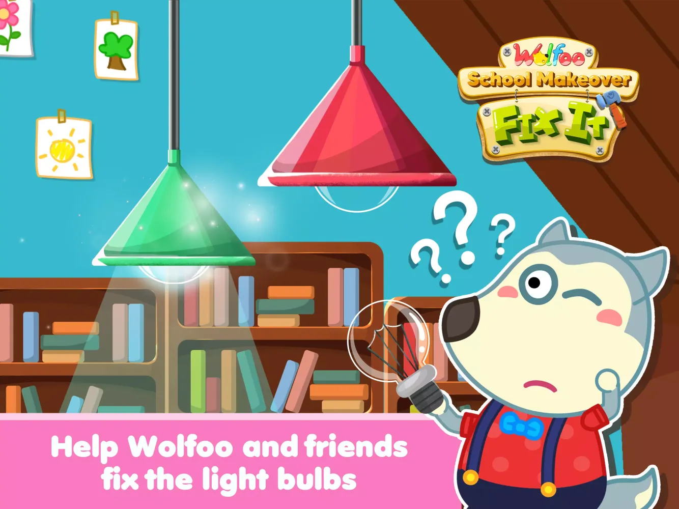Wolfoo Design: School Makeover 스크린샷