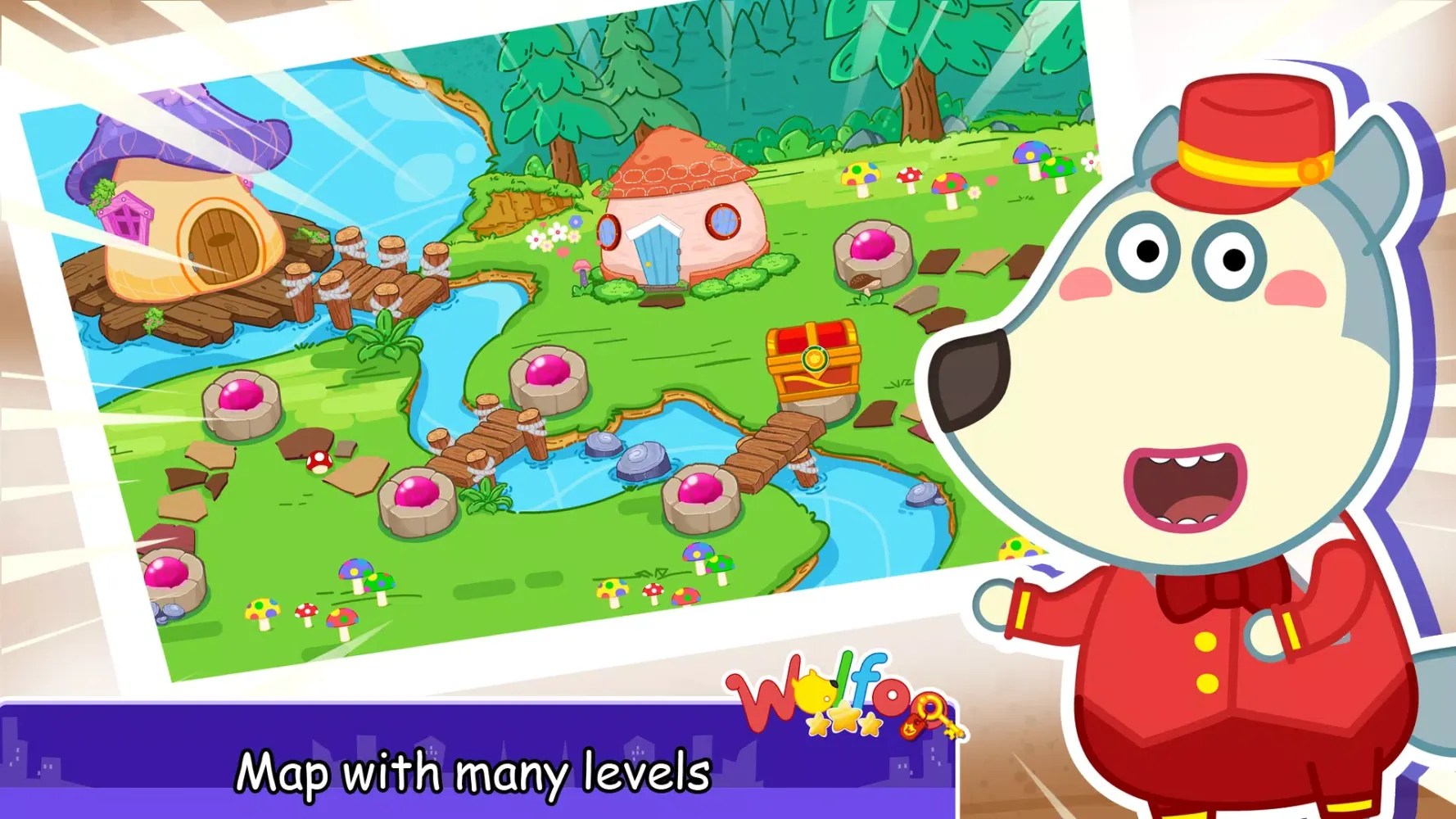 Wolfoo Pet Hotel Manager应用截图